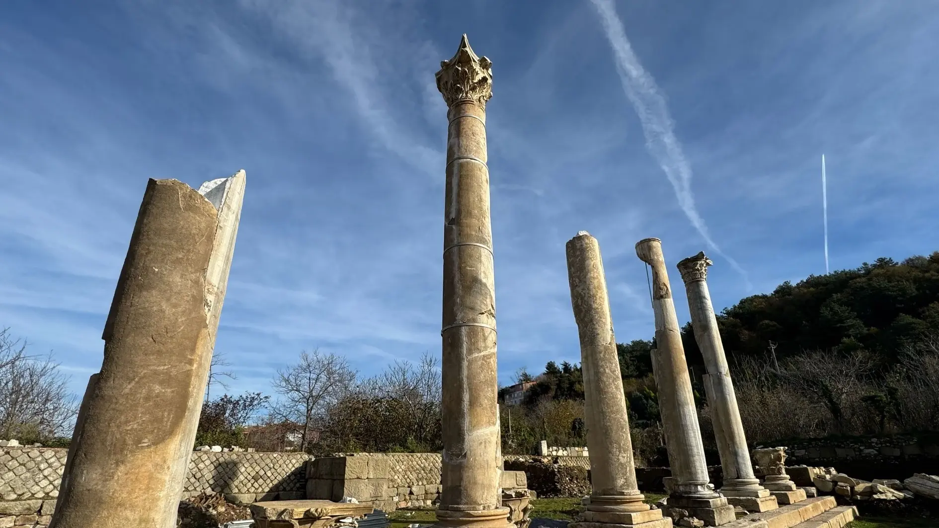 Amastris arkeolojik sit alanı statüsüyle açılacak.